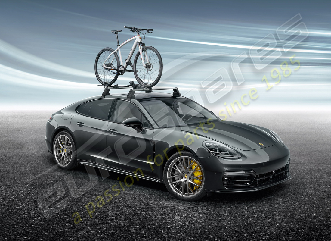 nuovo porsche portabiciclette. numero parte 95b044831 (11)