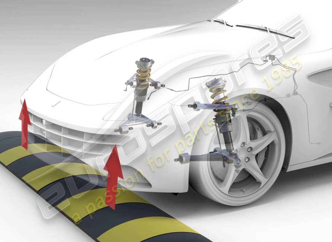 NUOVO Ferrari SOLLEVATORE DI SOSPENSIONE . NUMERO PARTE 70002855 (1)