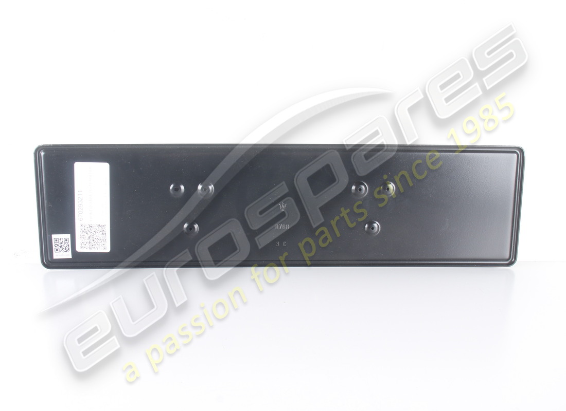 NUOVO MASERATI PORTA TARGA ANTERIORE. CODICE ARTICOLO 670293211 (2) nuovo maserati porta targa anteriore. codice articolo 670293211 (2)