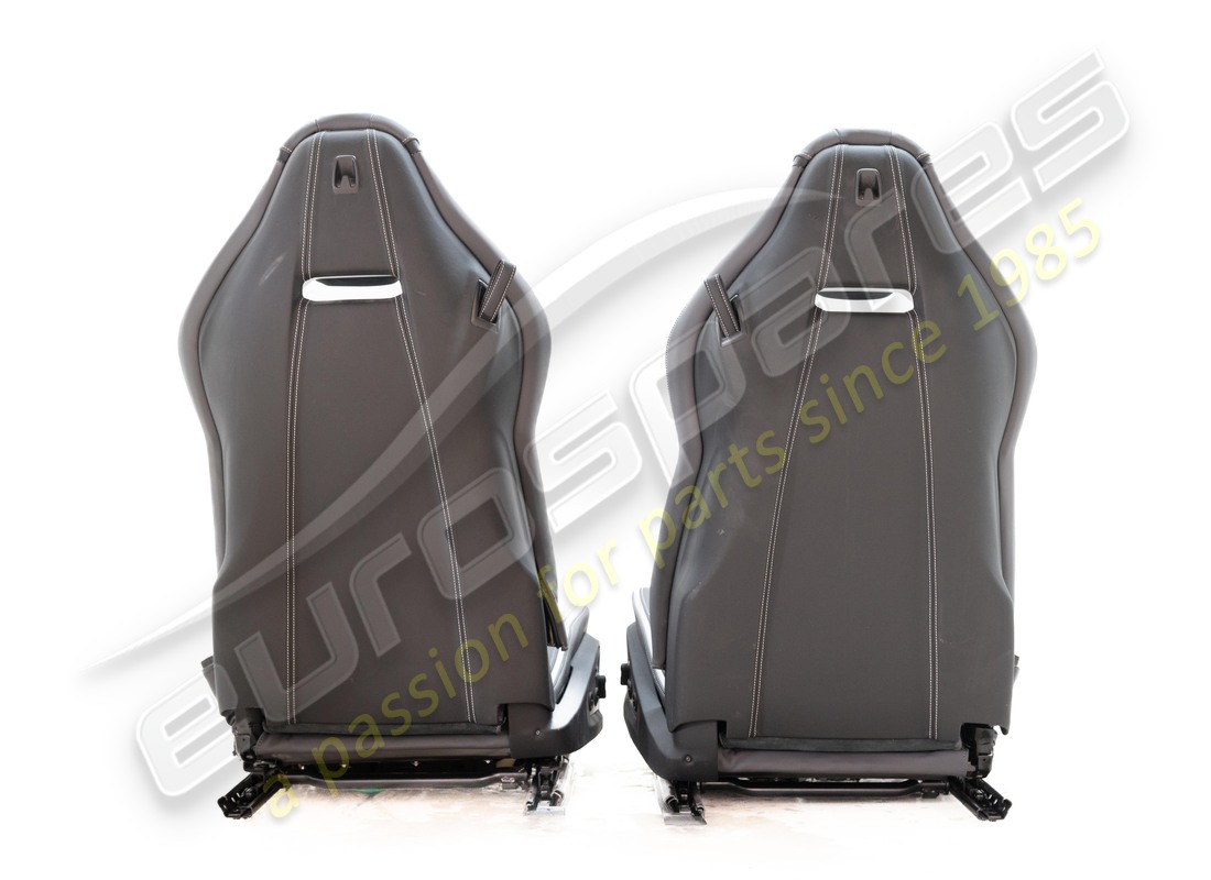 danneggiato eurospares completamente elettrico stile std posti a sedere con centrale in alcantara e cuscini in pelle, cavallo cucitura sul poggiatesta, numero parte eap1563082 (15)