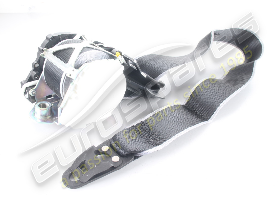 nuova cintura porsche 3-point nera/argento. numero parte 97080303303og5 (1)