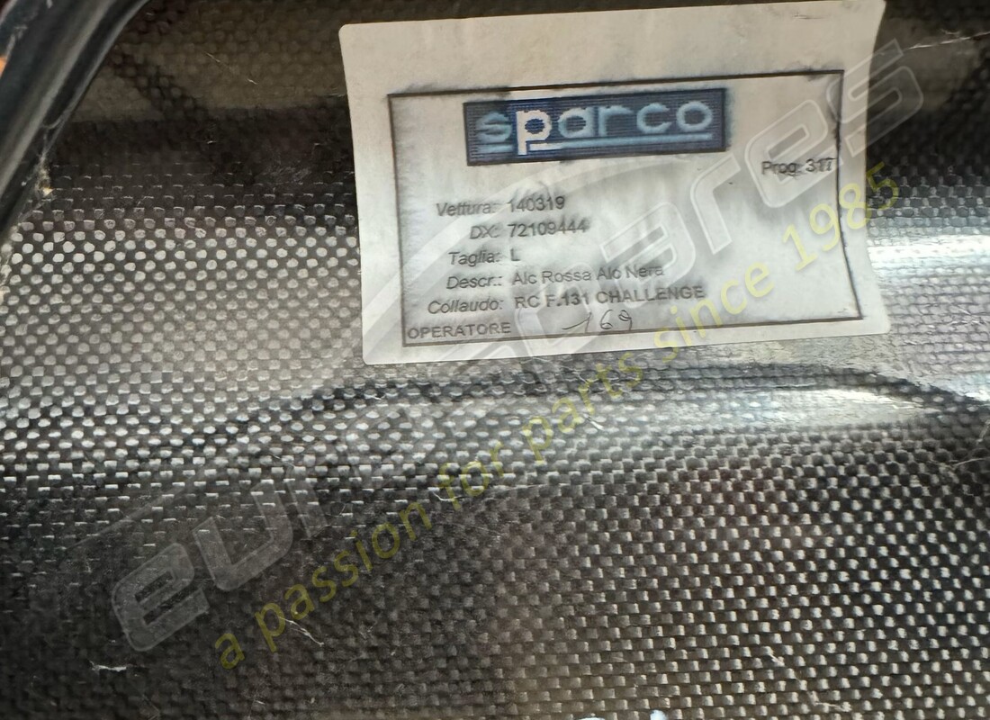 usato ferrari coppia di 360 cs posti a sedere. numero parte eap1553128 (10)
