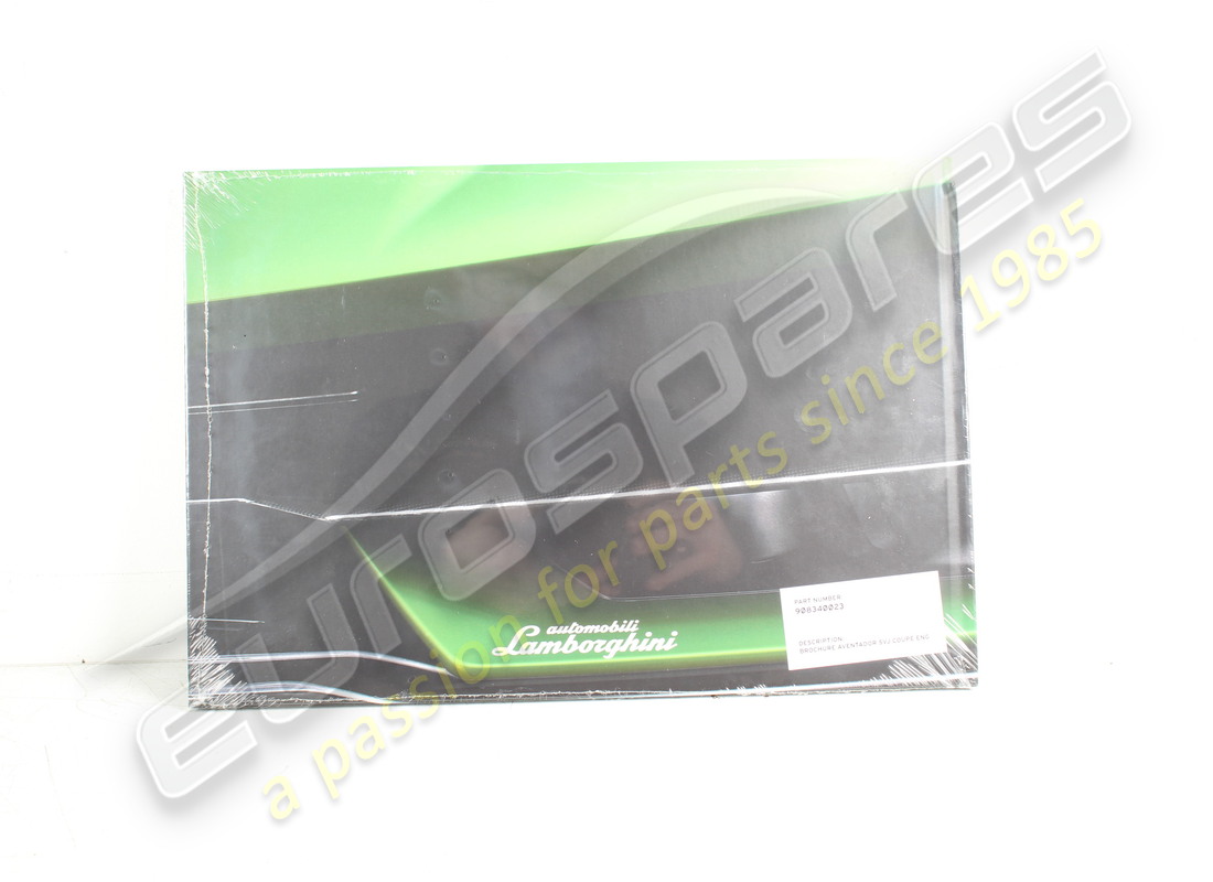 nuova lamborghini brochure aventador svj ita. numero parte 908340023 (2)