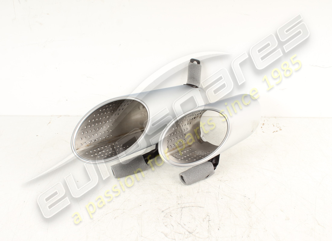 nuovo lamborghini rivestimento,tubo di coda sx argento opaco. numero parte 4t0253697d (1)