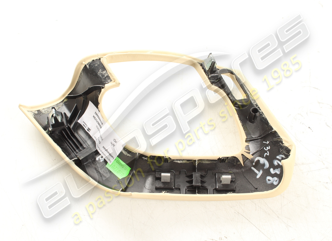 nuova maniglia lamborghini incassata, in pelle. numero parte 400867172h (2)