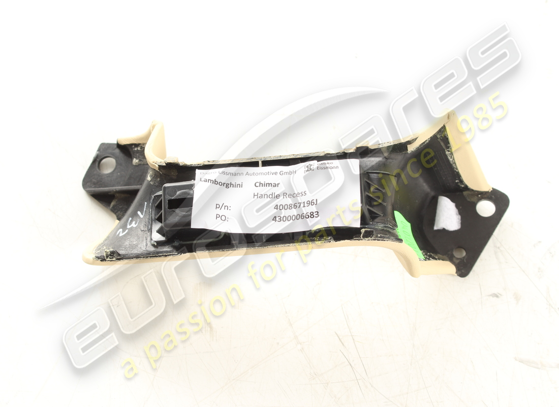 nuova maniglia lamborghini incassata, in pelle. numero parte 400867172h (4)