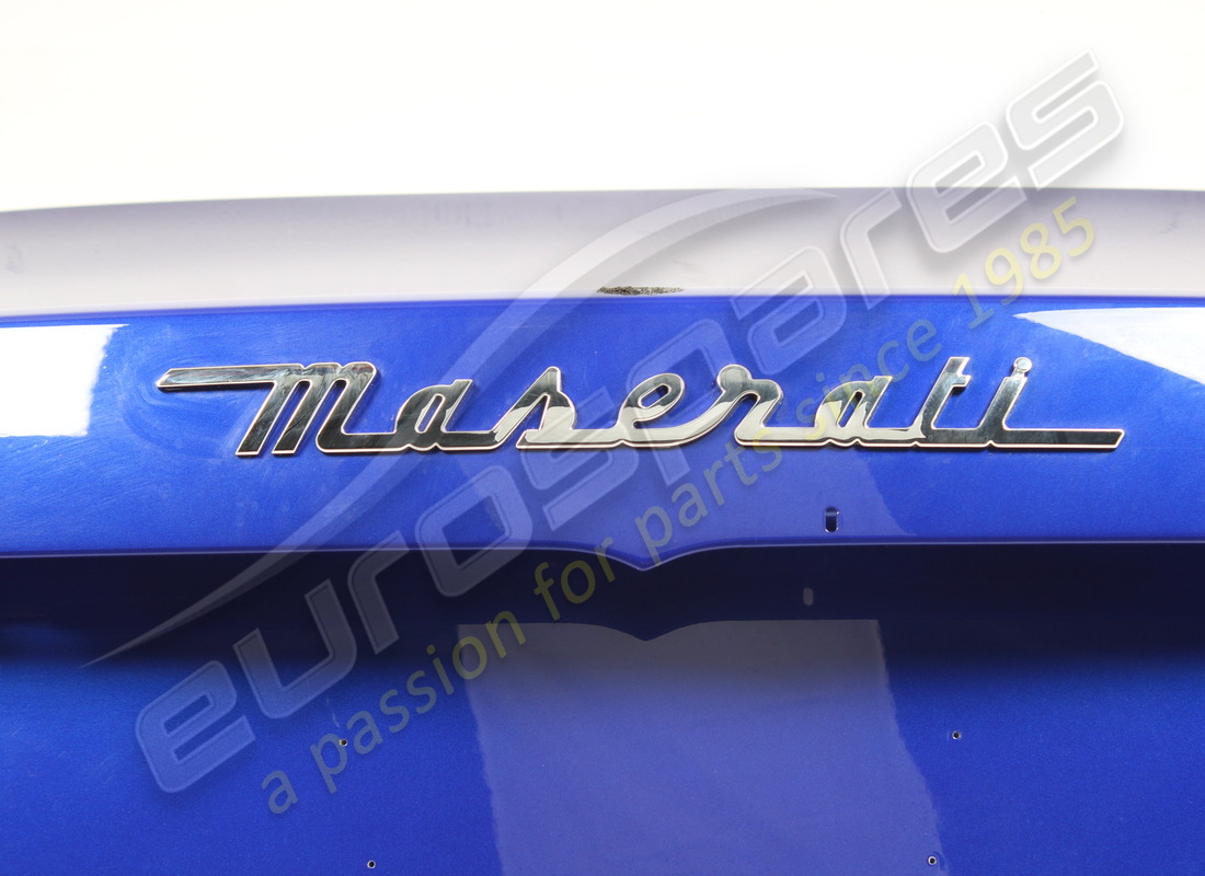 cofano posteriore usato maserati. numero parte 980145740 (3)