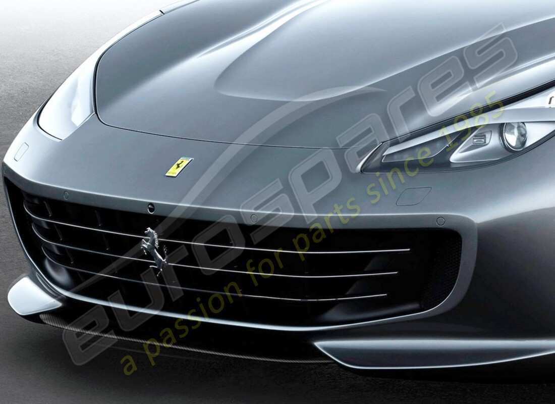 nuovo ferrari spoiler anteriore in fibra di carbonio. numero parte 88297800 (1)