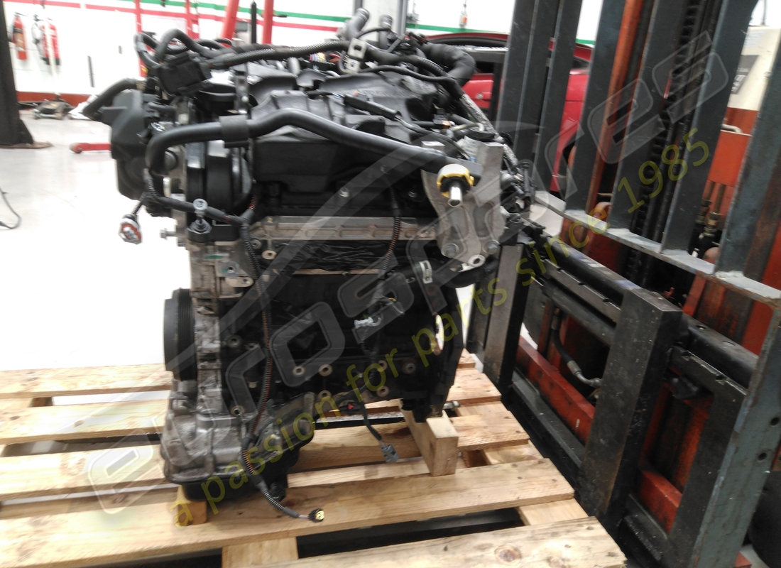 motore ghibli maserati usato v6 275/250 hp (numero parte di. 46334874 (3)
