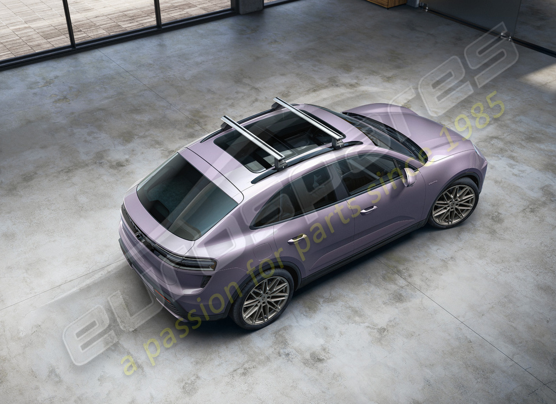 nuovo porsche supporto principale del sistema di trasporto sul tetto. numero parte 95c860019 (1)