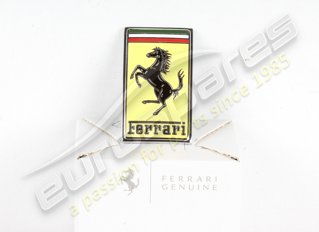 nuovo ferrari distintivo per il musetto anteriore (tipo adesivo). numero parte 986803 (3)