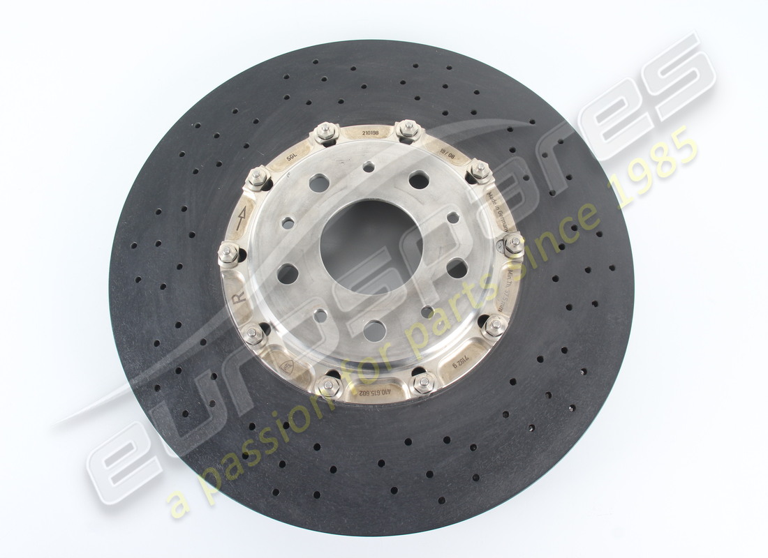 DISCO FRENO IN CERAMICA MURCIELAGO POSTERIORE DESTRO RICONDIZIONATO Lamborghini NUMERO PARTE 410615602 (1)
