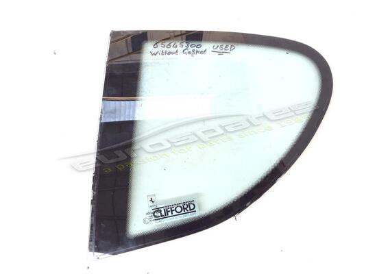 usato ferrari vetro posteriore sx con guarnizione codice articolo 65645300