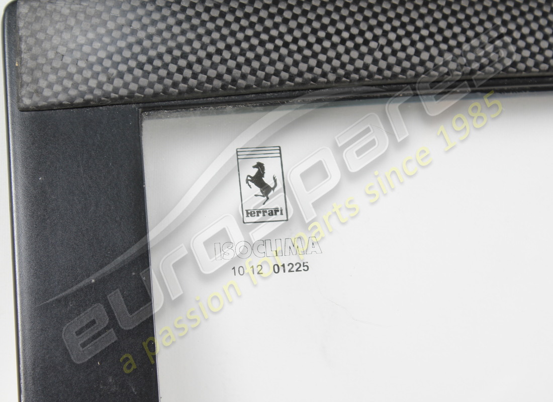 nuovo (altro) ferrari cornice finestra destra con pannello finestra lexan. numero parte 89218100 (3)