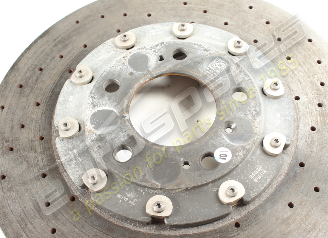 usato lamborghini disco freno posteriore destro. numero parte 4m0615602a (3)