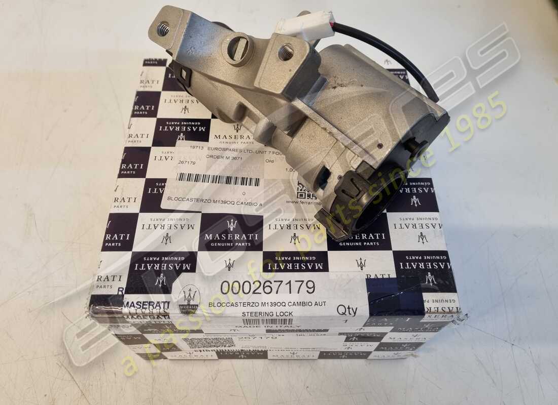 nuovo maserati bloccasterzo. numero parte 267179 (1)