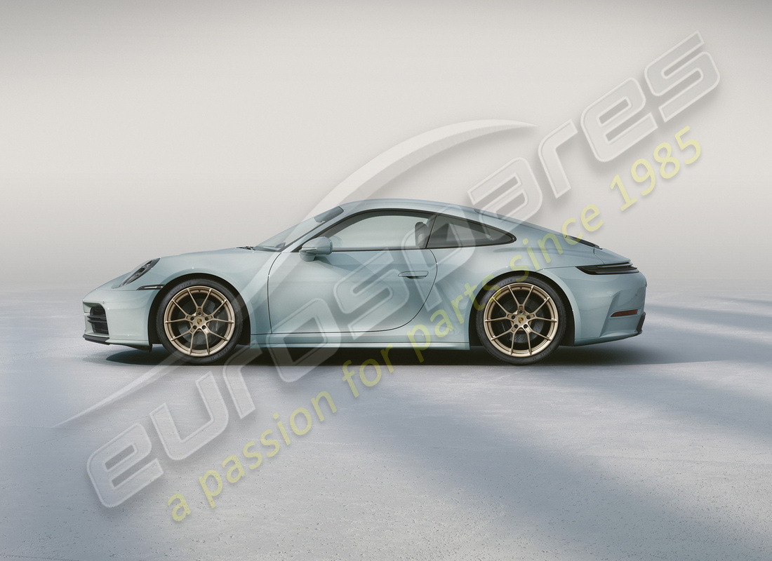 nuovo porsche 20/21 pollici 911 set ruote carrera leggere. numero parte 992044681mc (2)