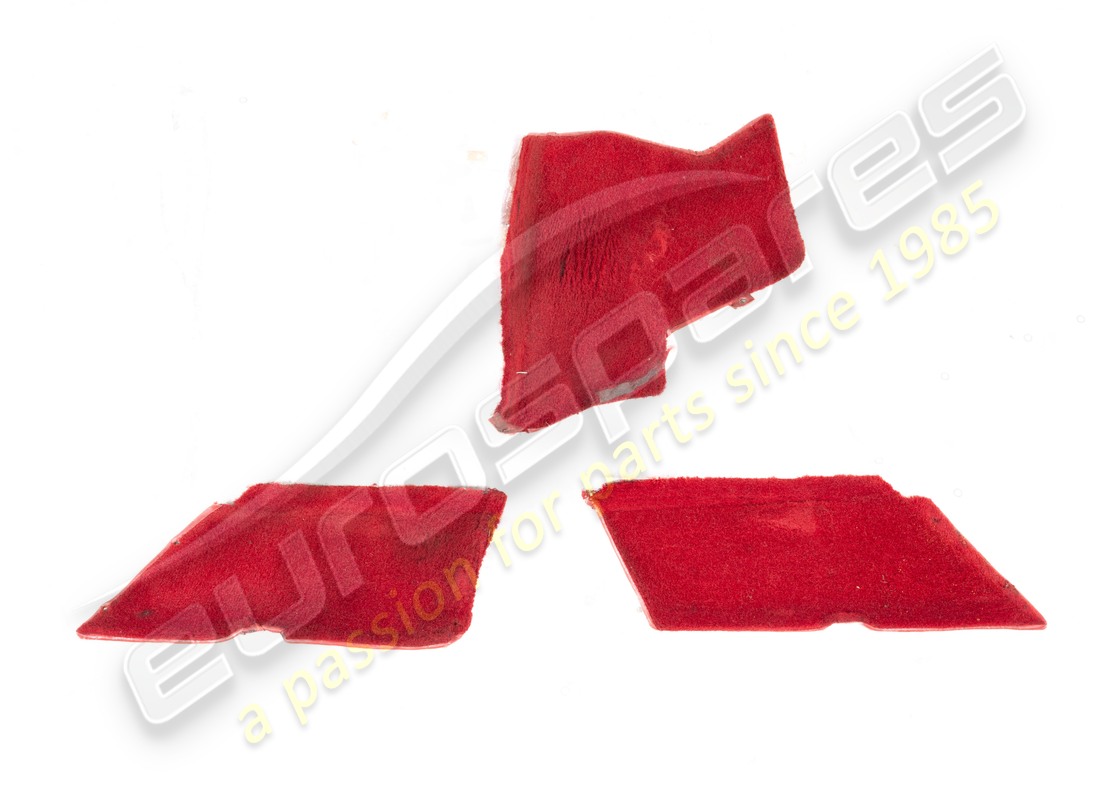 set di tappeti anteriori sinistro e destro ferrari usati. numero parte 95999641a (8)