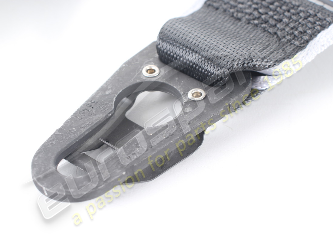 nuova cintura porsche 3-point nera/argento. numero parte 97080303403og5 (6)