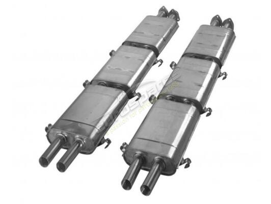 nuovo tubi silenziatore anteriore sinistro 400/400 i codice 01167912052