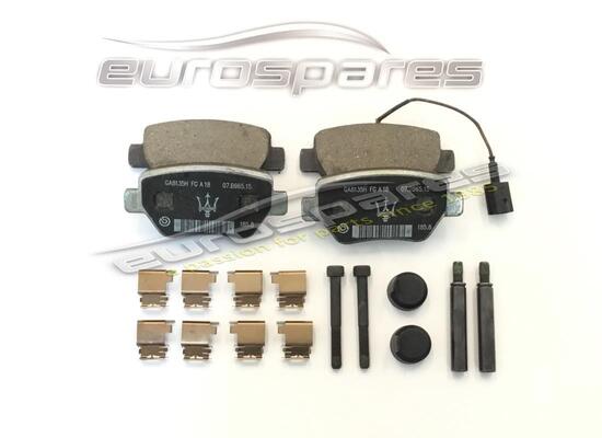 nuovo maserati set pastiglie freno posteriore codice articolo 673010327