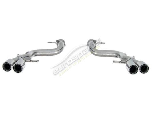 nuovo tubi 599 kit silenziatori gtb con tubi dritti con mini propella senza valvola codice articolo tsfe599c06.003.at