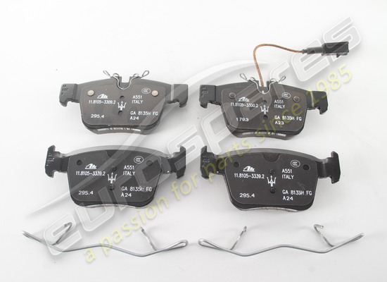 nuovo maserati kit pastiglie freno posteriore codice articolo 673012302