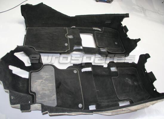 usato ferrari set completo di tappetini in nero codice articolo 83331950