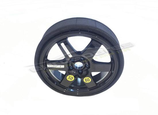 nuovo maserati ruota di scorta, lega nera, codice articolo 670013624