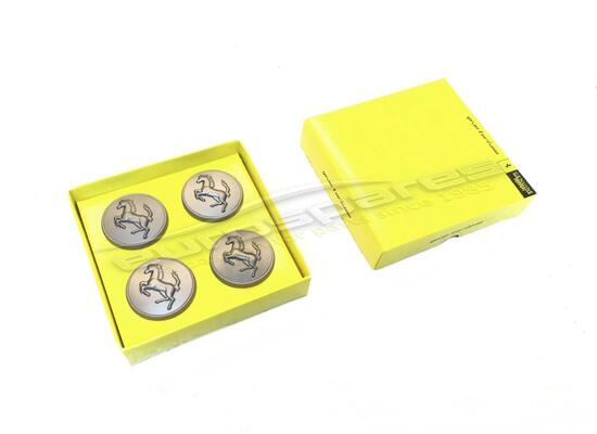 nuovo ferrari kit calotte ruota in titanio codice articolo 70001378