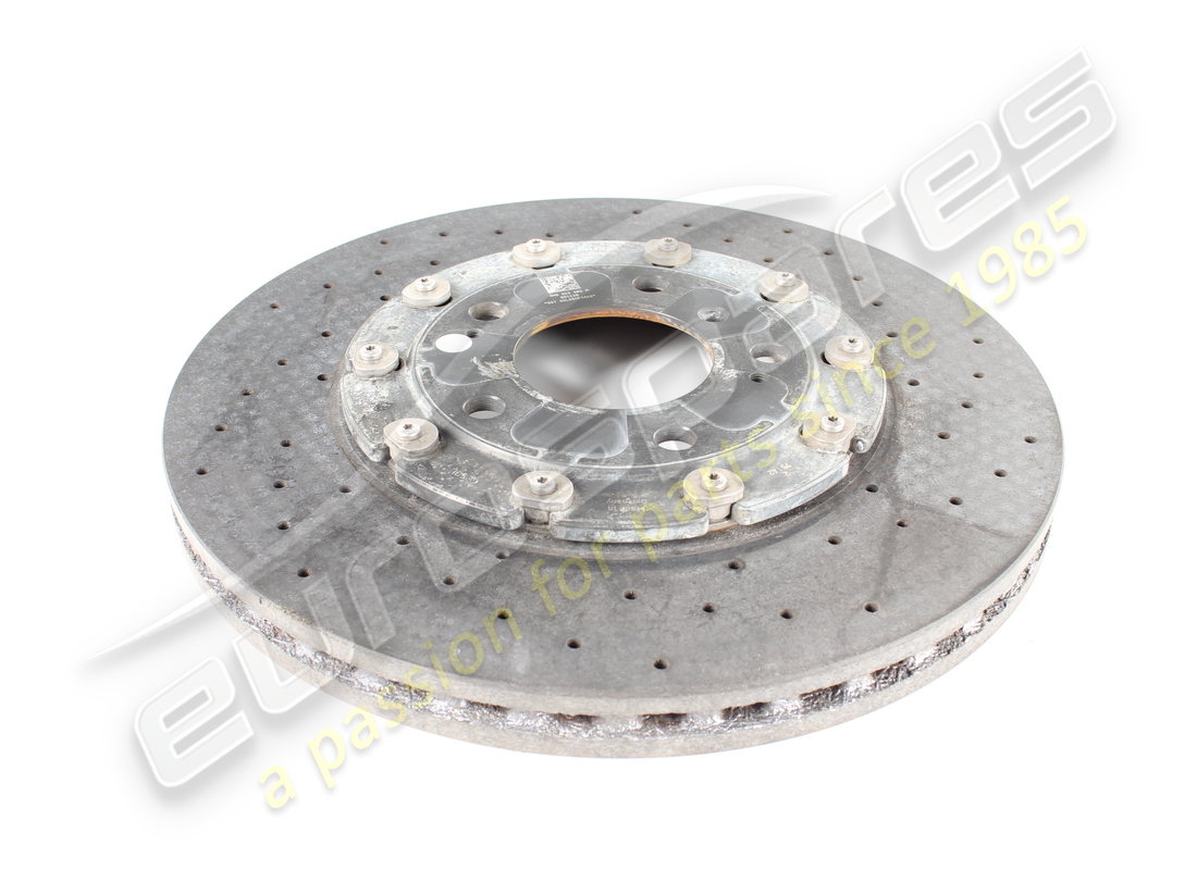disco freno in ceramica lamborghini usato (ventilato), 370 x 30. numero parte 4m0615602h (2)