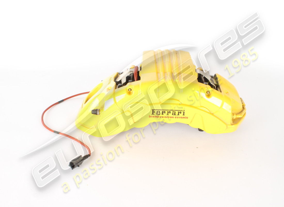 usato ferrari pinza completa carbonio ceramica ant.sx giall. numero parte 776910 (2)