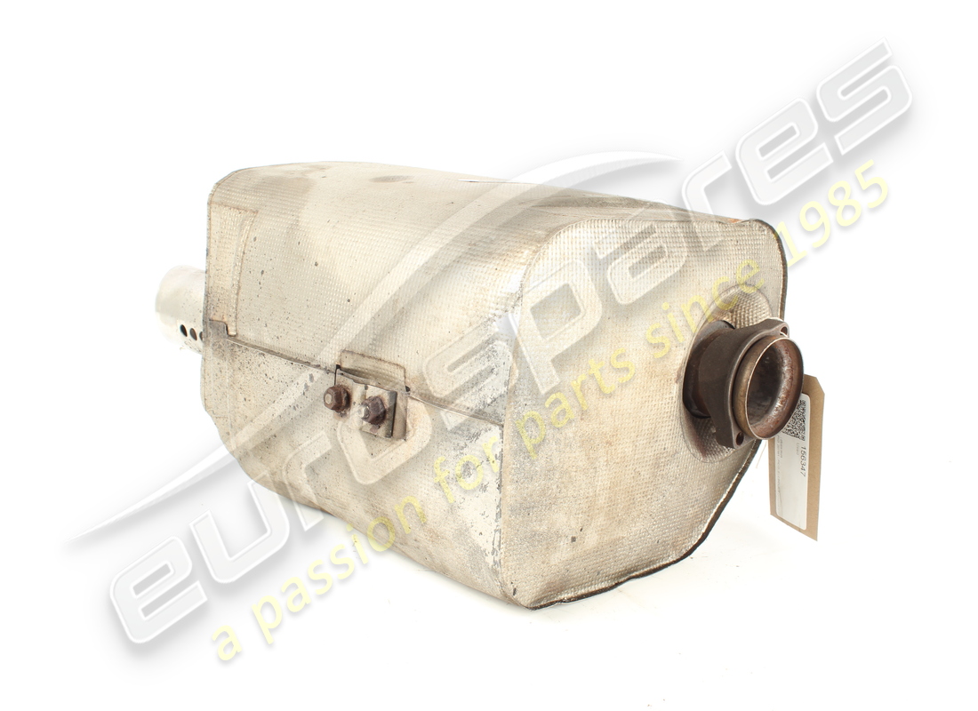 ferrari tubo di scarico silenziatore posteriore dx usato. numero parte 156347 (2)