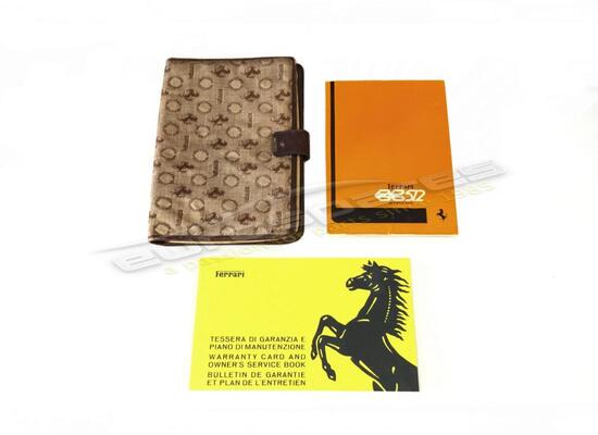 usato ferrari manuale completo originale set custodia manuale codice articolo 9599001402