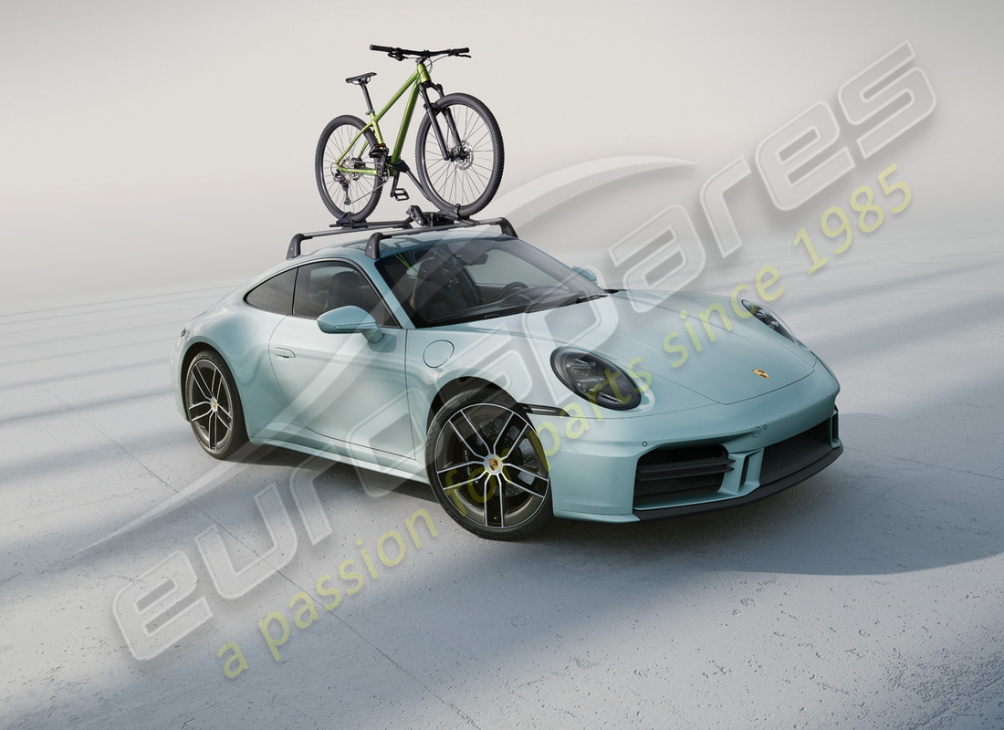 nuovo porsche portabiciclette. numero parte 95b044831 (18)