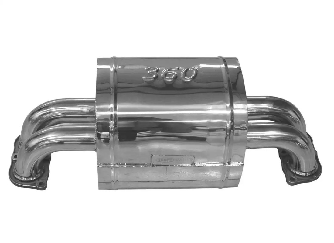 nuovo tubi 360 silenziatore centrale modena più rumoroso. numero parte 01239911000r (1)
