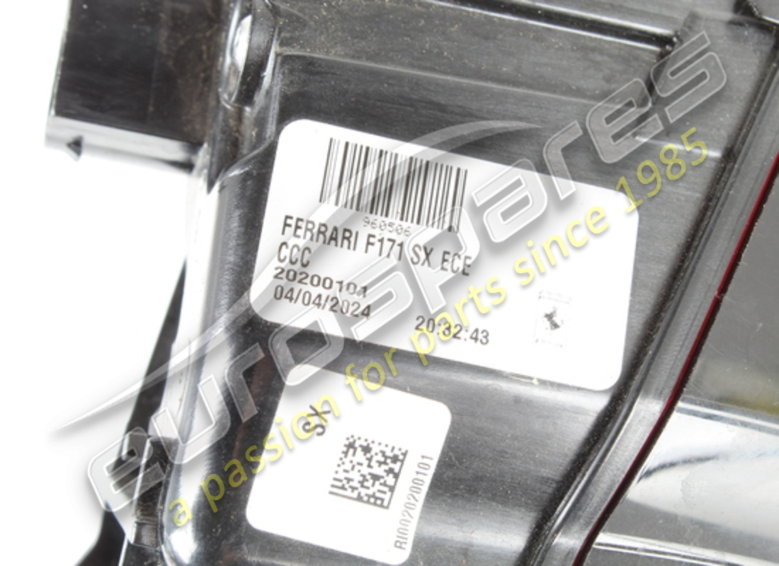 USATO FERRARI FANALE POSTERIORE SX. NUMERO PARTE 960506 (4) usato ferrari fanale posteriore sx. numero parte 960506 (4)