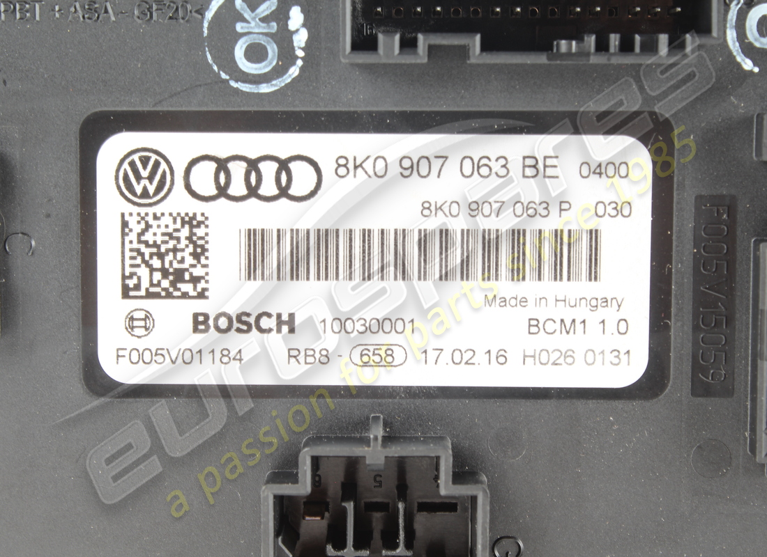 body computer lamborghini usato. numero parte 8k0907063be (2)
