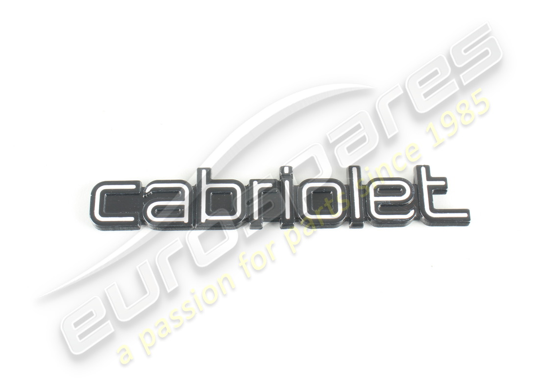 NEW OEM MOTIF CABRIOLET . PART NUMBER 61341100 (1)