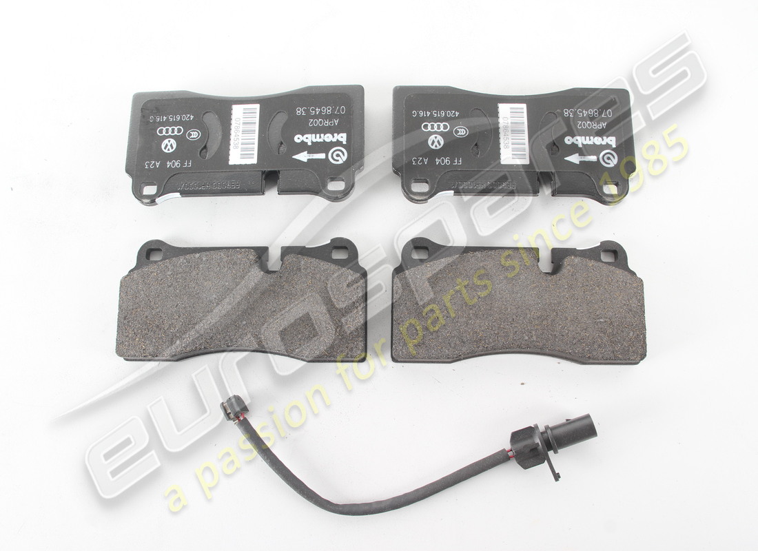 nuovo lamborghini 1 set di pastiglie dei freni con. numero parte 4s0698451ac (1)