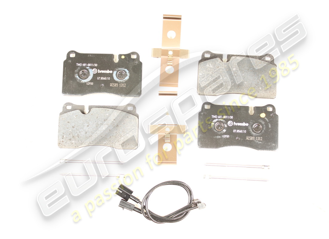 nuovo maserati kit pastiglie freno posteriori-fc:04. numero parte 980920046 (1)