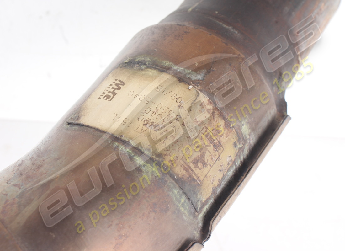 USATO FERRARI CONVERTITORE CATALITICO COMPLETO SX. NUMERO PARTE 273320 (3) usato ferrari convertitore catalitico completo sx. numero parte 273320 (3)