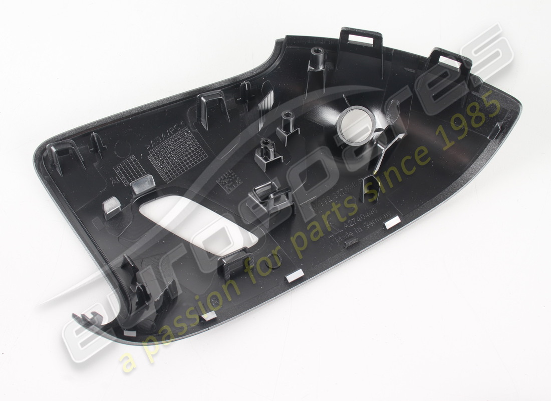 nuovo porsche tappo inferiore destro nero opaco/nero satinato. numero parte 992857538fok1 (2)