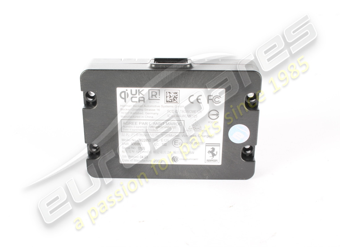 caricabatterie wireless usato ferrari. numero parte 936880 (2)