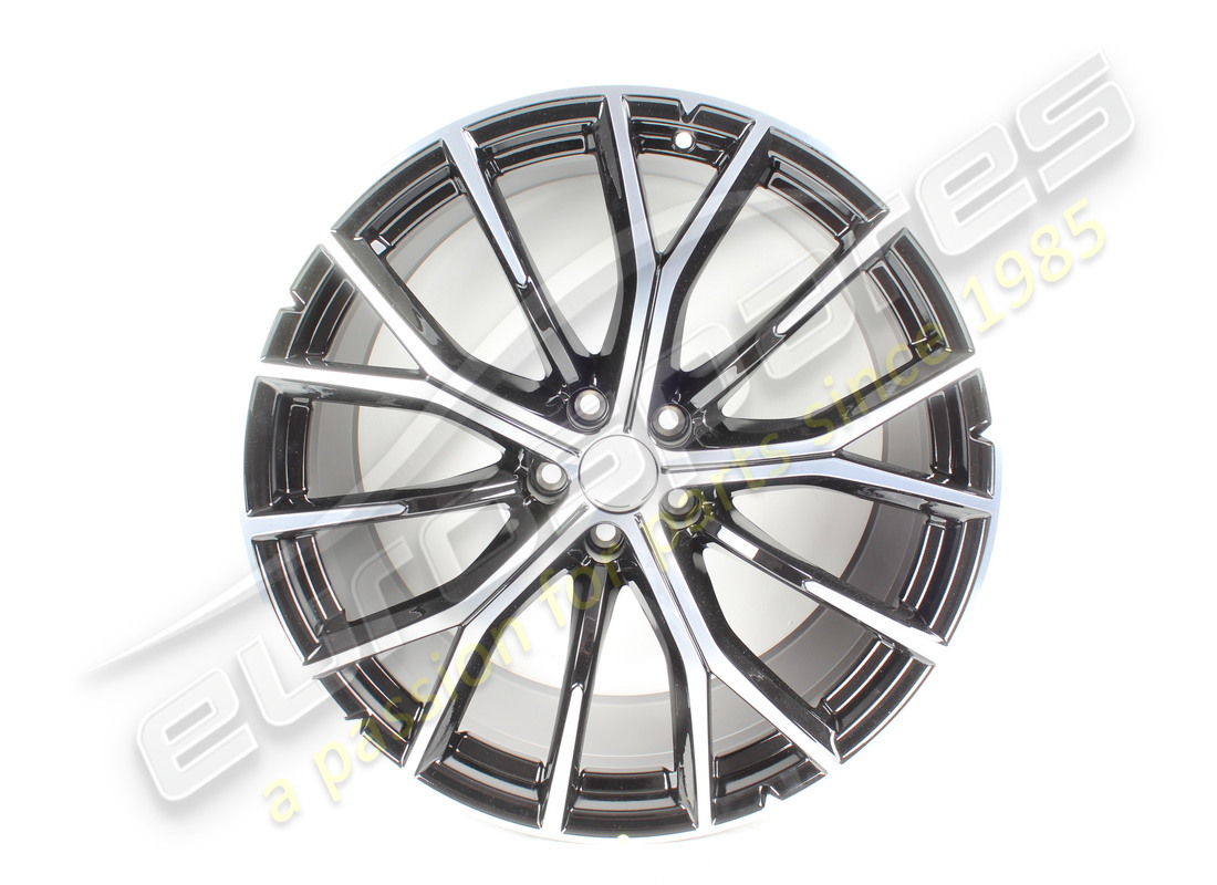 nuova maserati ruota posteriore imola 21' nero lucido diamante. numero parte 980189016 (1)