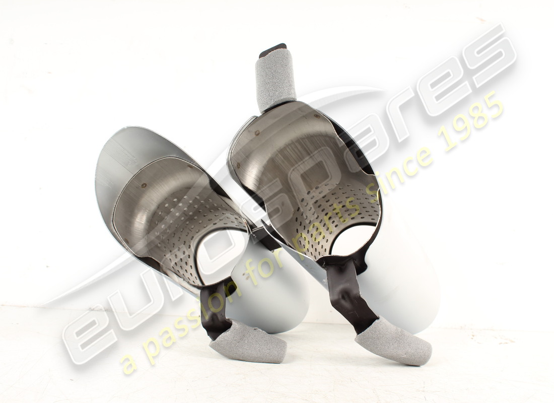 nuovo lamborghini rivestimento,tubo di coda sx argento opaco. numero parte 4t0253697d (2)