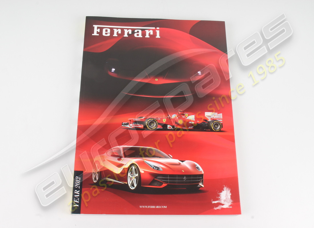 nuovo annuario ferrari 2012. numero parte 95998140 (1)