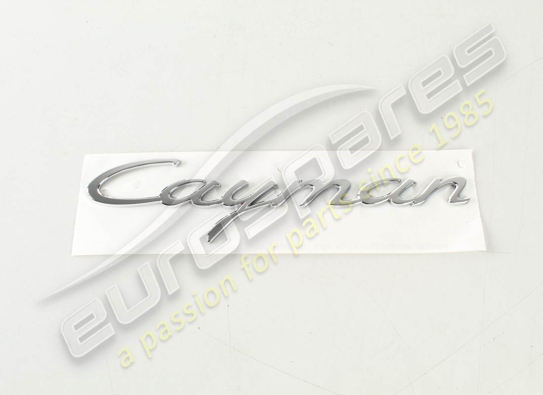 NUOVA ISCRIZIONE PORSCHE. NUMERO PARTE 98155923900 (1) nuova iscrizione porsche. numero parte 98155923900 (1)