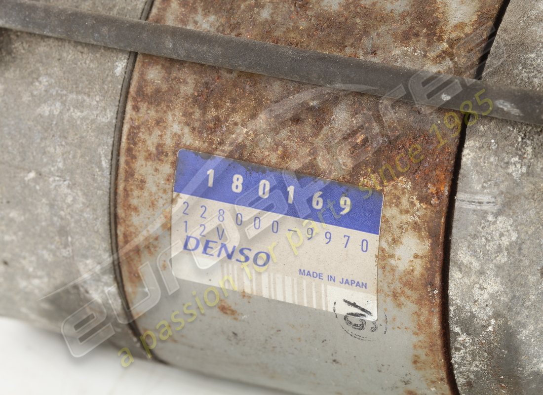 MOTORINO DI AVVIAMENTO MASERATI USATO. NUMERO PARTE 180169 (6) motorino di avviamento maserati usato. numero parte 180169 (6)