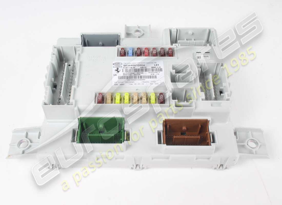 BODY COMPUTER USATO Ferrari (AUTORIZZAZIONE ASM). NUMERO PARTE 786545 (1) BODY COMPUTER USATO Ferrari (AUTORIZZAZIONE ASM). NUMERO PARTE 786545 (1)